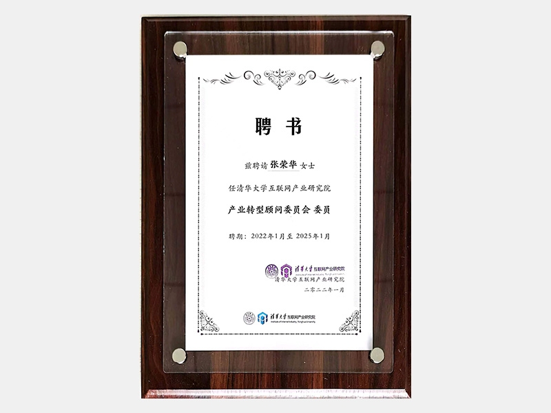 清華大學互聯(lián)網(wǎng)產(chǎn)業(yè)研究院產(chǎn)業(yè)轉(zhuǎn)型顧問委員會委員
